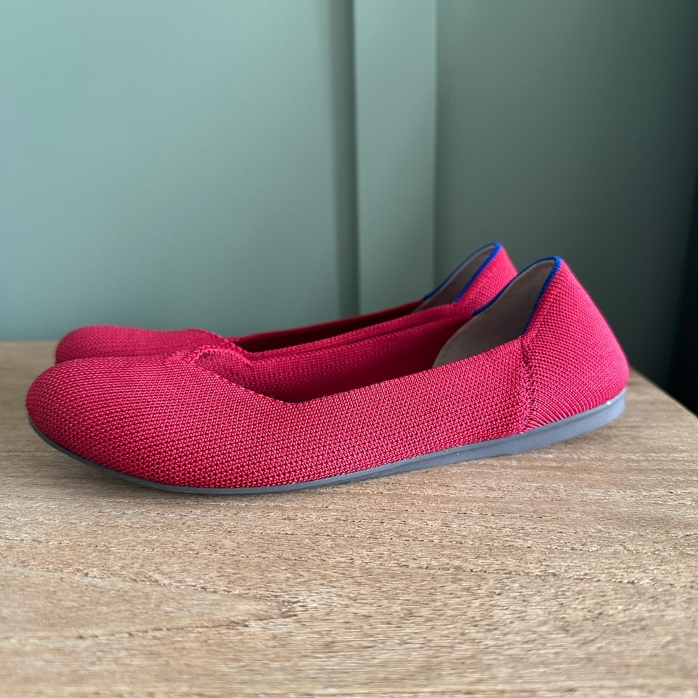 Rothy's Vibrant Pink Loafers